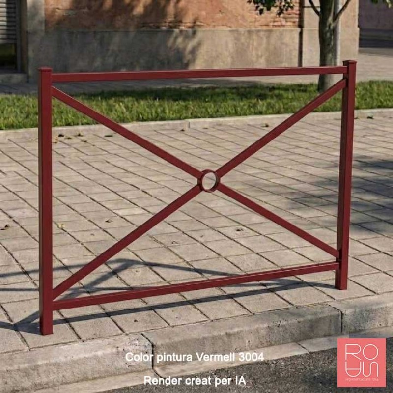 Barana urbana model Orléans sense reixa
